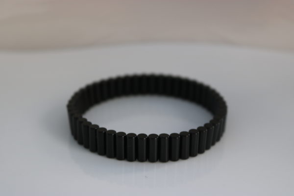 Ref 01 - Couleur Noir - Bracelet cylindre - Poignet 48 mailles : 45€ et Cheville 64 mailles : 55€